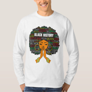Camiseta Mes de la Historia Negra Melanin Queens Sista Quee