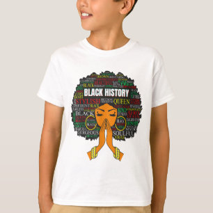 Camiseta Mes de la Historia Negra Melanin Queens Sista Quee