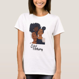 Camiseta Mes de la Historia Negra Melanin Queens T-Shirt