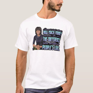 Camiseta Mes de la historia negra Michelle Obama Día del Pr