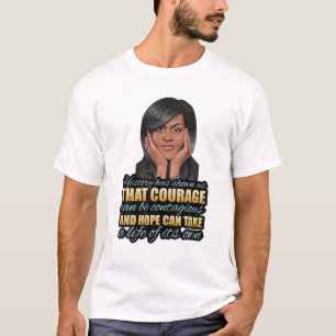 Camiseta Mes de la historia negra Michelle Obama Día del Pr