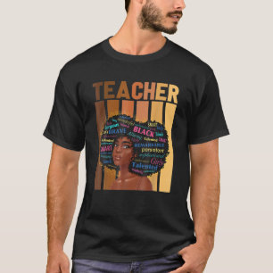 Camiseta Mes de la Historia Negra Mujer Africana - África M