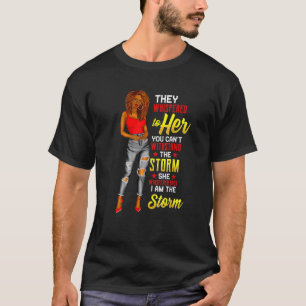 Camiseta Mes de la Historia Negra Mujer Africana Afro Yo So