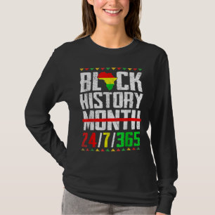 Camiseta Mes de la Historia Negra Mujer Africana - Orgullo