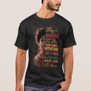 Camiseta Mes de la Historia Negra Mujeres Africanas Afro Yo