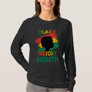 Camiseta Mes de la Historia Negra Mujeres Africanas Niños A