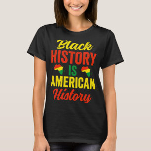 Camiseta Mes de la historia negra mujeres afroamericanas me