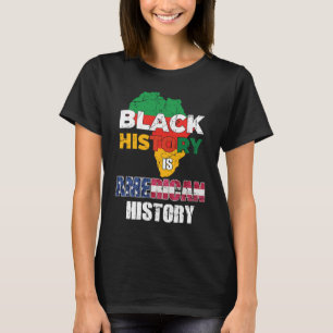 Camiseta Mes de la historia negra mujeres afroamericanas me