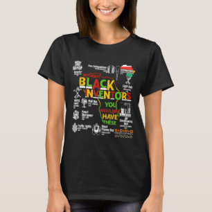 Camiseta Mes de la historia negra mujeres hombres afroameri