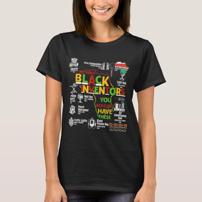 Camiseta Mes de la historia negra mujeres hombres afroameri (Anverso)