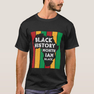 Camiseta Mes de la historia negra Mujeres negras 1865 afro
