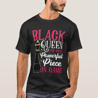 Camiseta Mes de la historia negra Mujeres negras reina del 