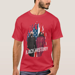 Camiseta Mes de la Historia Negra Obamas 2021 Michelle Bara