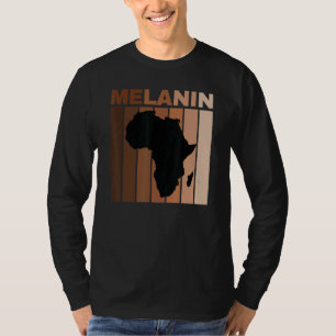 Camiseta Mes de la Historia Negra Orgullo Afroamericano Mel