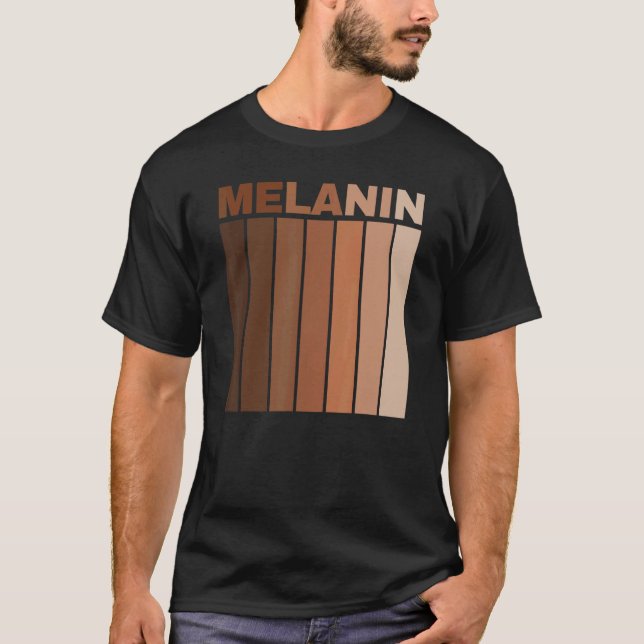 Camiseta Mes de la Historia Negra Orgullo afroamericano Mel (Anverso)