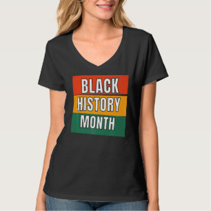 Camiseta Mes de la Historia Negra Orgullo afroamericano Mel