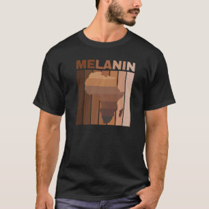 Camiseta Mes de la Historia Negra Orgullo afroamericano Mel