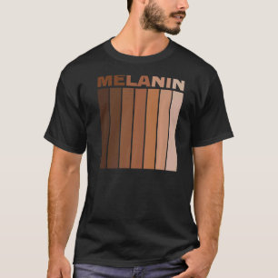 Camiseta Mes de la Historia Negra Orgullo afroamericano Mel