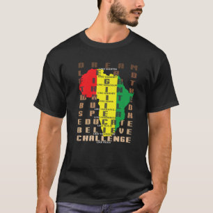 Camiseta Mes de la Historia Negra Orgullo afroamericano Mel