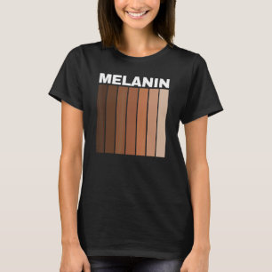 Camiseta Mes de la Historia Negra Orgullo afroamericano Mel
