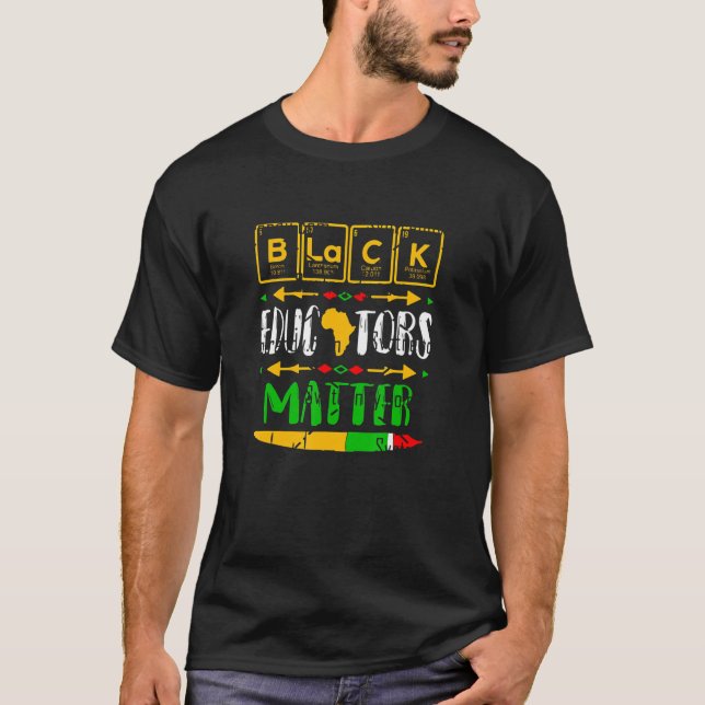 Camiseta Mes de la Historia Negra Orgullo Famoso Africano-E (Anverso)