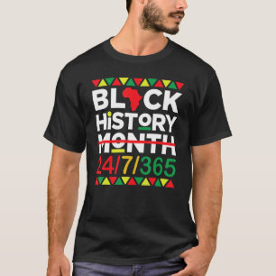 Camiseta Mes de la Historia Negra Orgulloso Afroamericano 2