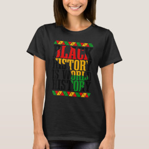 Camiseta Mes de la Historia Negra Patrimonio Africano