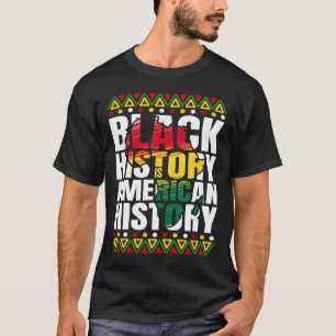 Camiseta Mes de la Historia Negra Patrimonio Cultural Afric