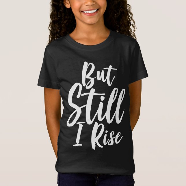 Camiseta Mes de la Historia Negra pero sigo en alza (Anverso)