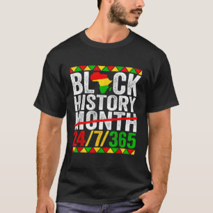 Camiseta Mes de la Historia Negra Problemas de la Historia 