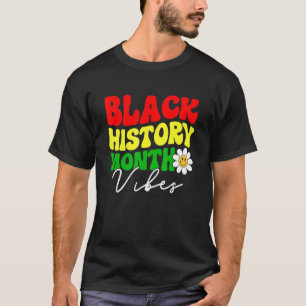Camiseta Mes de la historia negra recuerda el orgullo afroa