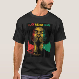 Camiseta Mes de la Historia Negra Regalos Afro Americanos W