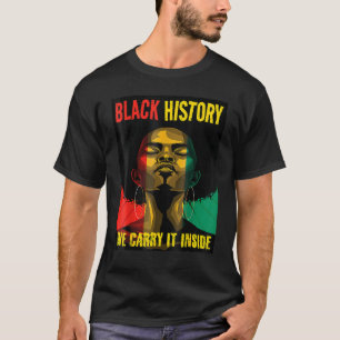 Camiseta Mes de la Historia Negra Reina Melanin Afro Pri Af