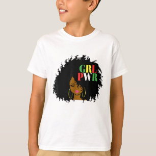 Camiseta Mes de la Historia Negra Reina Melanin Chica Mujer