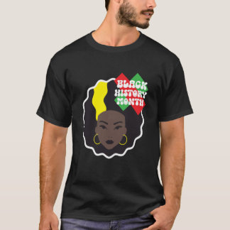 Camiseta Mes de la historia negra Retro Groovy negro suyo