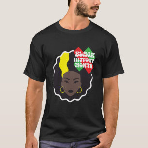 Camiseta Mes de la historia negra Retro Groovy negro suyo