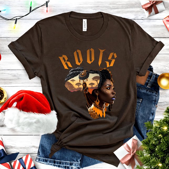 Camiseta Mes de la Historia Negra - Roots Africa (Subido por el creador)