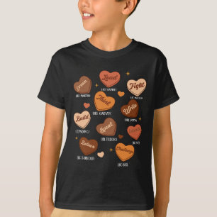 Camiseta Mes de la Historia Negra Sueña Como Líder Africano