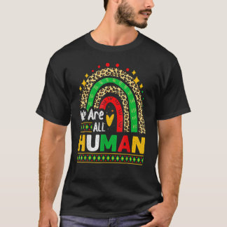 Camiseta Mes de la Historia Negra Todos Somos Negros Humano
