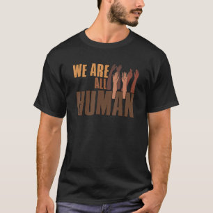 Camiseta Mes de la Historia Negra Todos Somos Orgullo Human