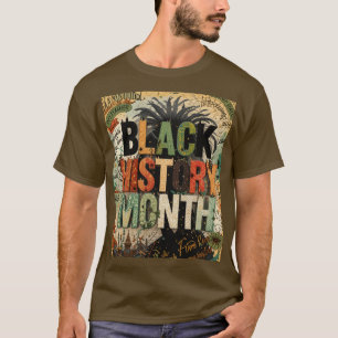 Camiseta Mes de la historia negra - Unidad en color