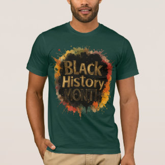 Camiseta Mes de la historia negra - Unidad en color