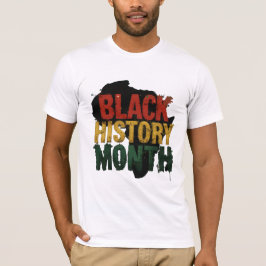 Camiseta Mes de la Historia Negra'Unidad en color