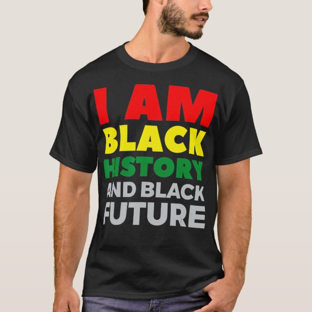 Camiseta Mes de los Derechos Africanos Americanos 1619 Soy  (Anverso)