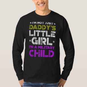 Camiseta Mes de niño militar Púrpura Poco 3