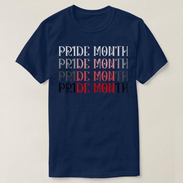 Camiseta Mes de orgullo del demonio Pride  (Diseño del anverso)