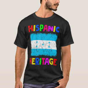 Camiseta Mes de Patrimonio Hispano Nacional Latina Honduras