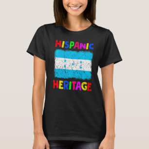 Camiseta Mes de Patrimonio Hispano Nacional Latina Honduras
