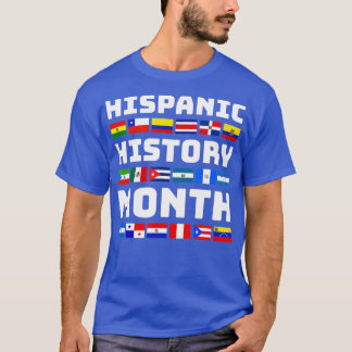 Camiseta Mes de Patrimonio Hispano Nacional Latina Latino C