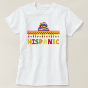 Camiseta Mes de Patrimonio Nacional Hispano Latino, Hispano